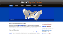 Desktop Screenshot of dynamictherapies.com